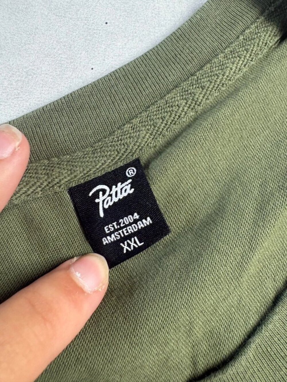 Patta Mens It Was Written Pencil Graphic Tee T Shirt Green Size XXL - Picture 2 of 4